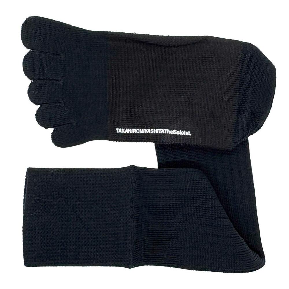 Takahiro Miyashita The Soloist AW18 Five Fingers Socks Black OS